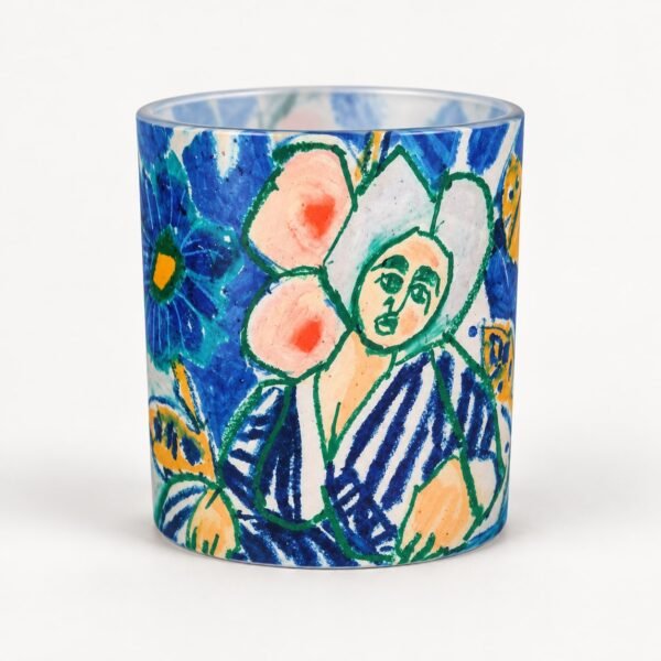 Bicchiere da whisky Miss Free Blue