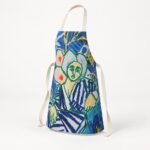 Grembiule da cucina Miss Free Blue — vista 2