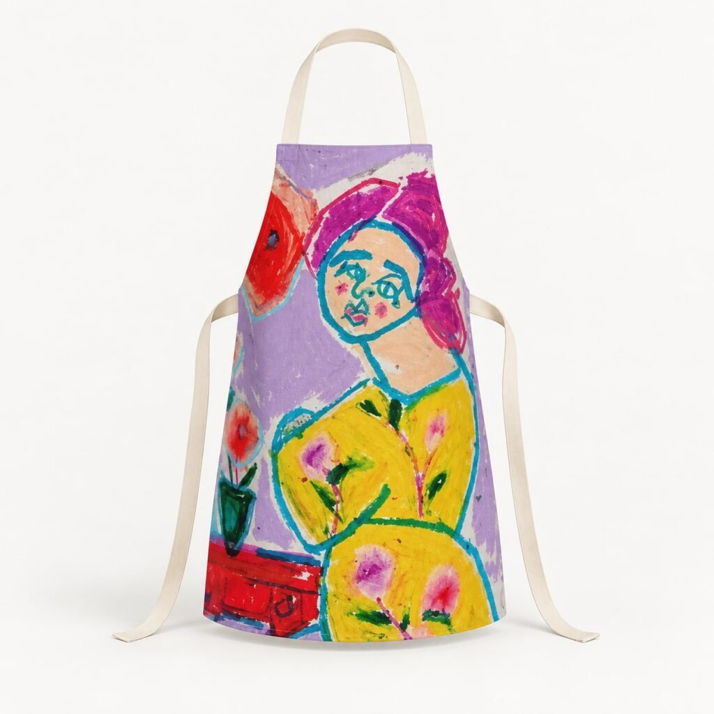 Grembiule da cucina Miss Free Pink